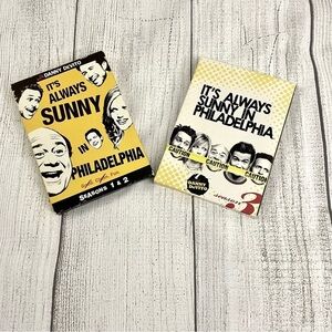 IT’S ALWAYS SUNNY IN PHILADELPHIA Season 1-3 DVDs